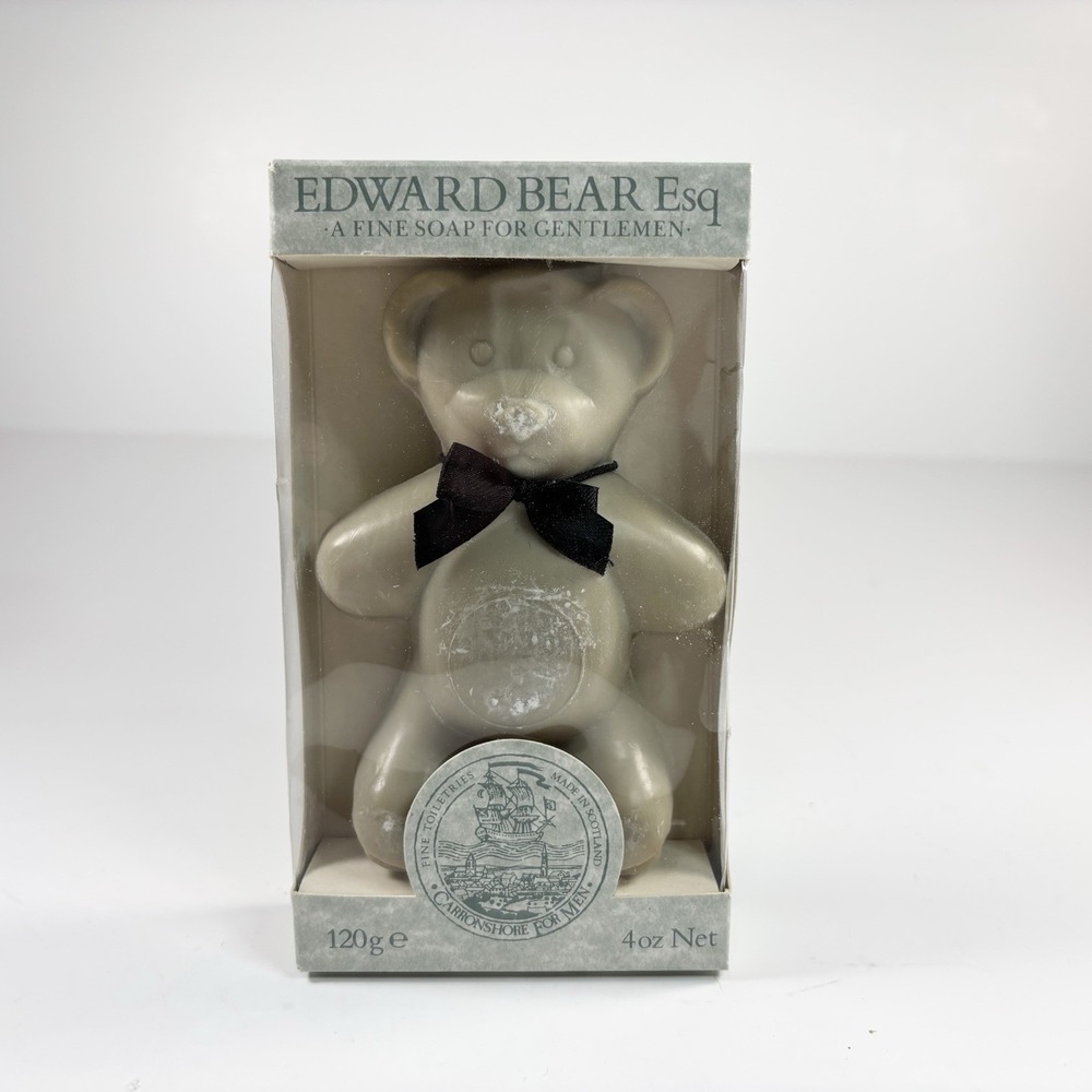 Vintage Scottish Fine Soaps Edward Bear Esq. A Fine Soap For Gentleman‎ 4 Oz